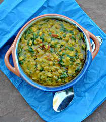 Dahl with Spinach