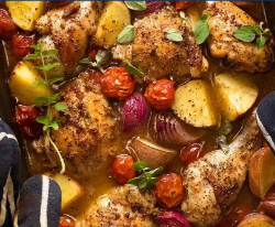 Mediterranean Baked Chicken